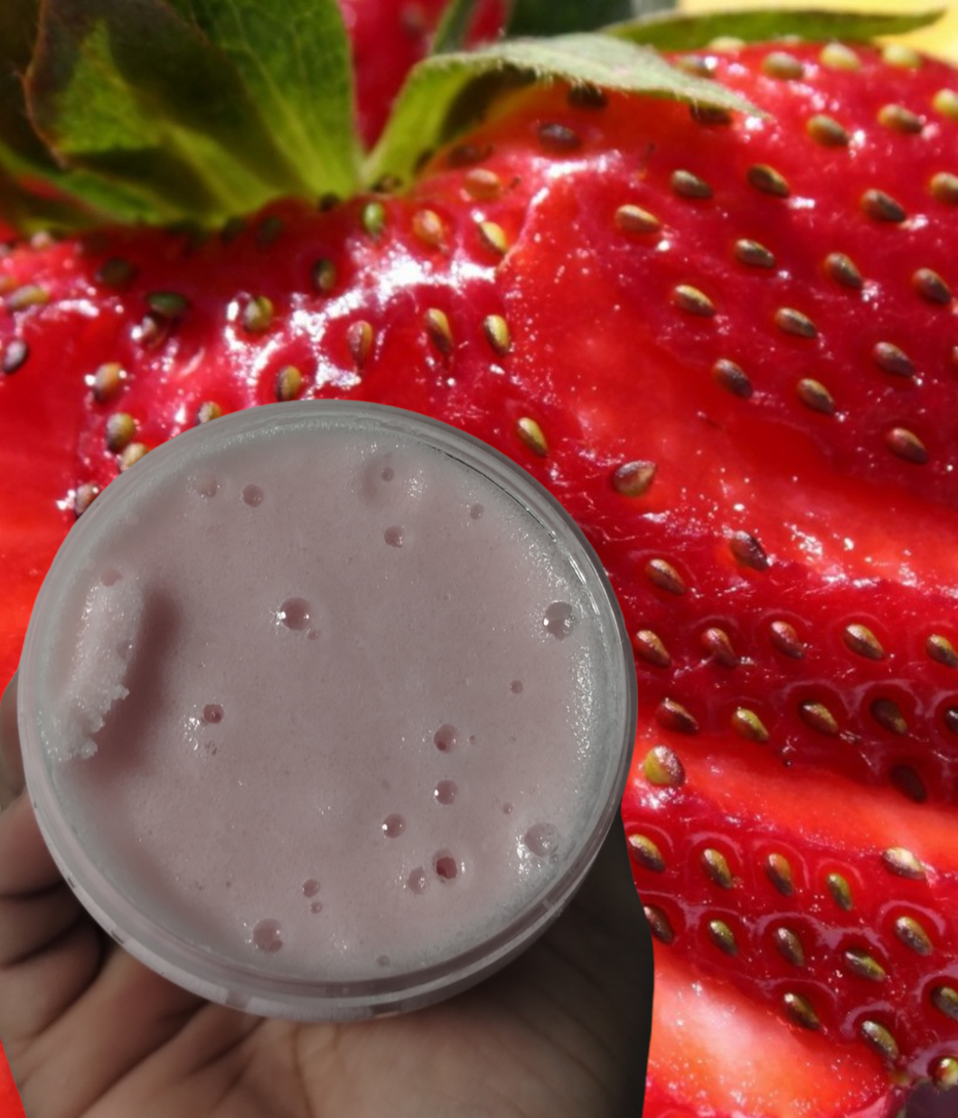 Strawberry Foaming Scrub