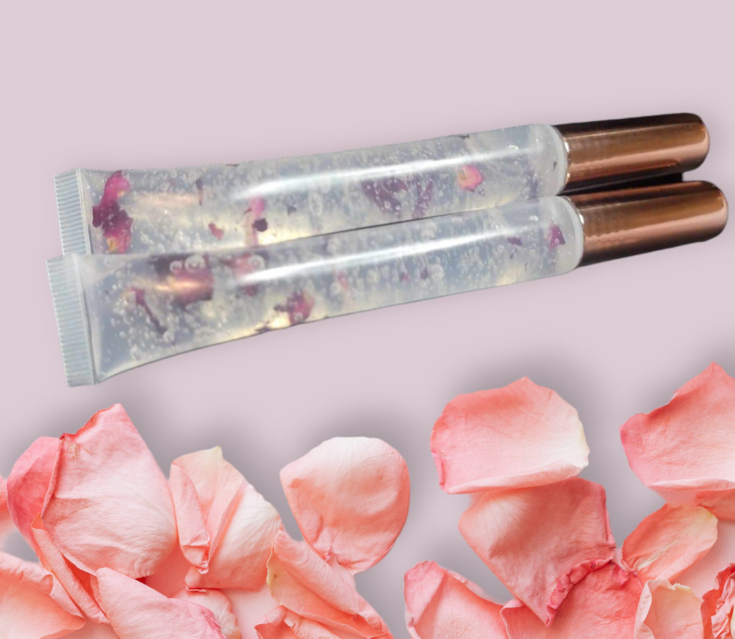 Peppermint & Rose Lip Gloss