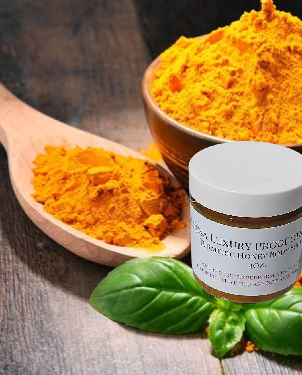 Turmeric Honey Body Scrub