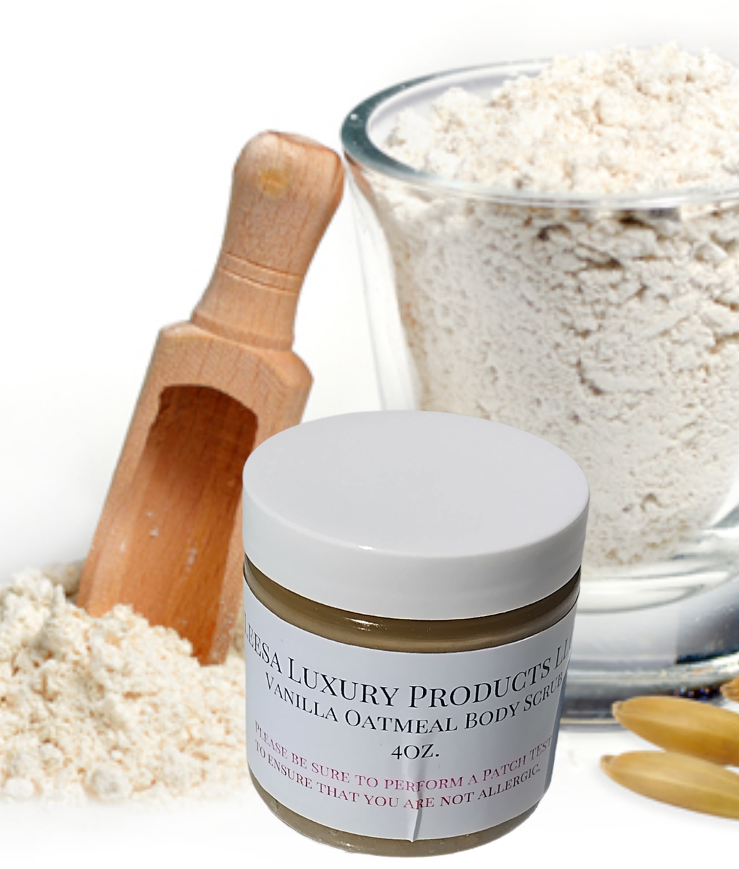 Vanilla Oatmeal Body Scrub